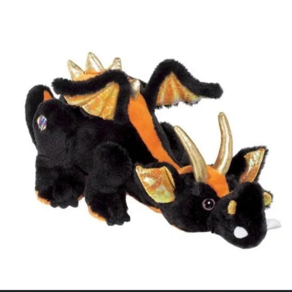 Ganz Webkinz Lava Dragon 12 in Plush Toy Stuffed Animal Collectible 😍